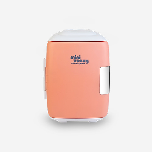 [리퍼브] mz-04 피치 저소음 미니 화장품 냉장고 온장고 겸용 냉온장고 4리터